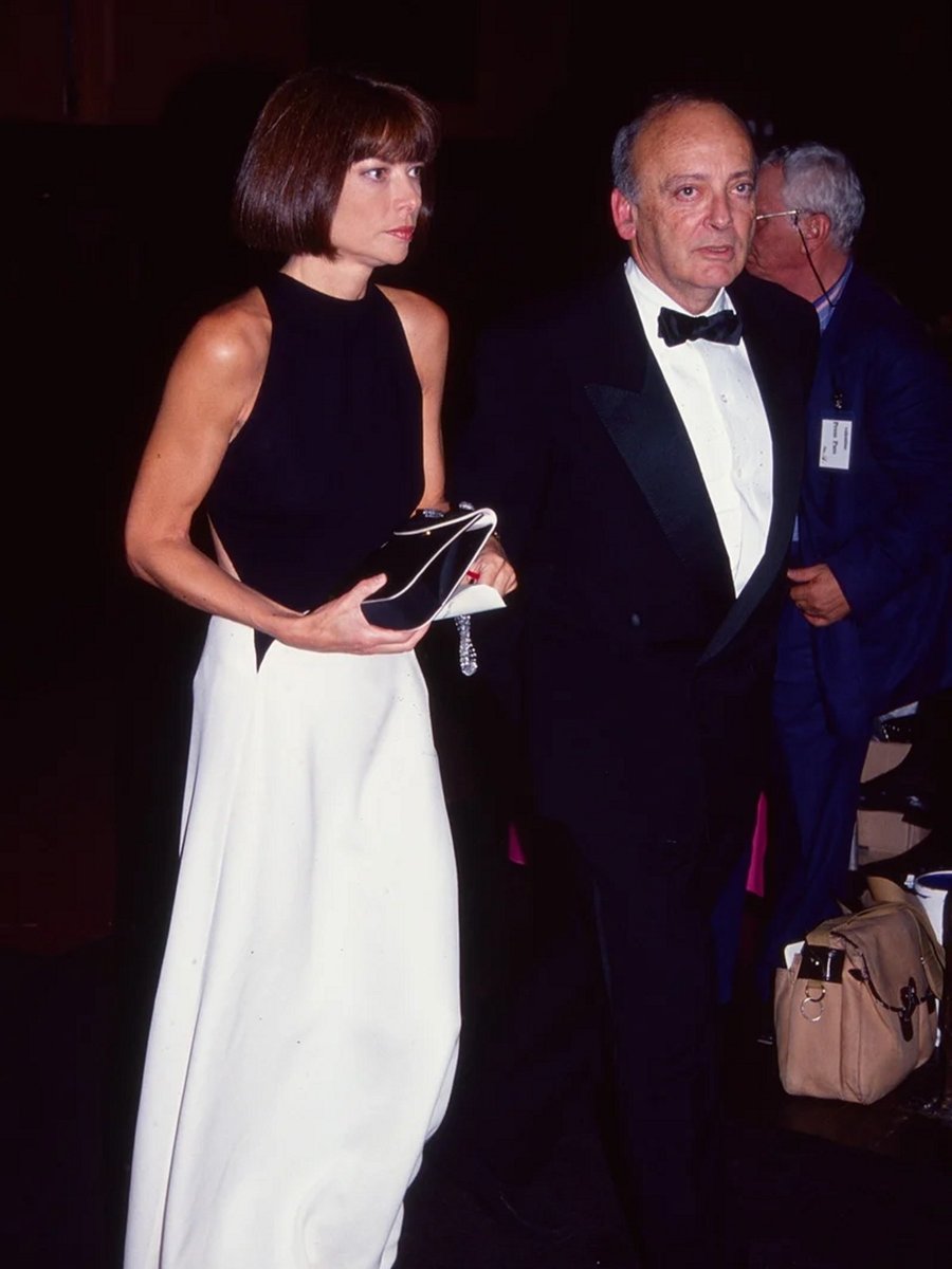 Anna Wintour and David Shaffer