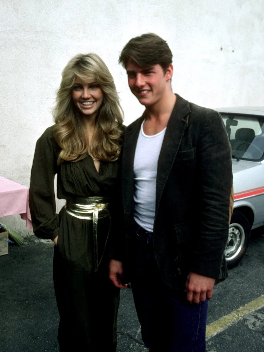 Heather Locklear and Tom Cruise