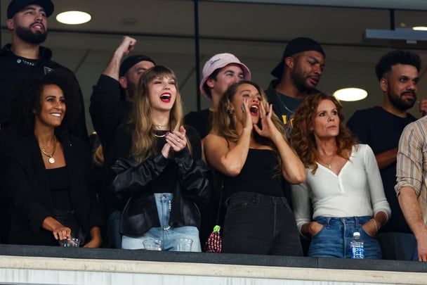 Taylor Swift and Blake Lively.