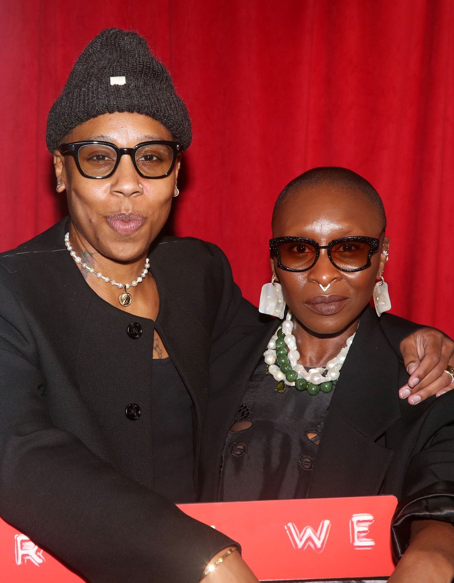 Lena Waithe and Cynthia Erivo photographed together in 2023.