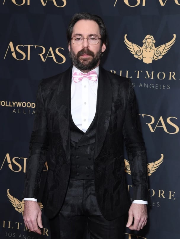Martin Starr attends the 2024 Astra TV Awards at Millennium Biltmore Hotel Los Angeles