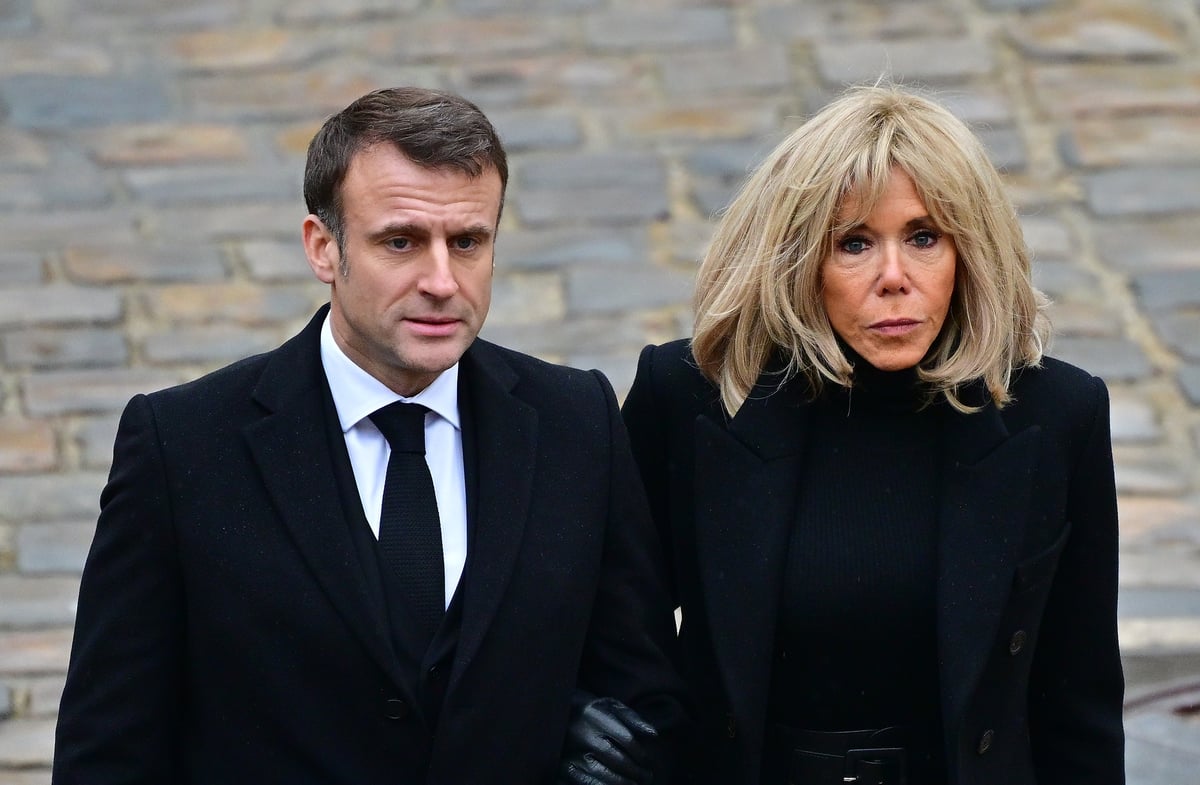 Emmanuel and Brigitte Macron
