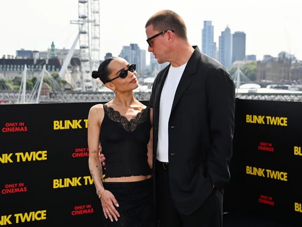 Zoe Kravitz and Channing Tatum.