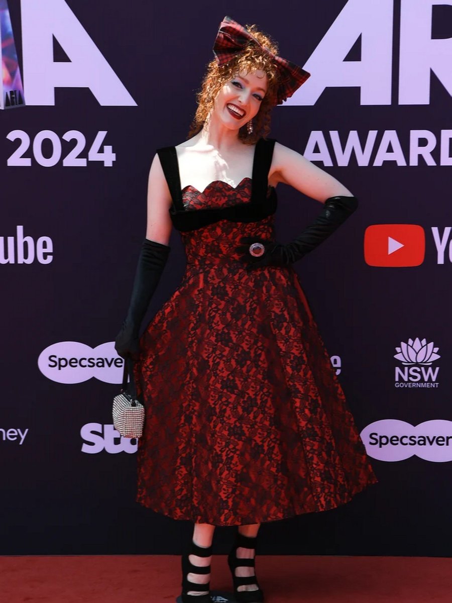Georgia Mooney at the 2024 ARIA Awards. 