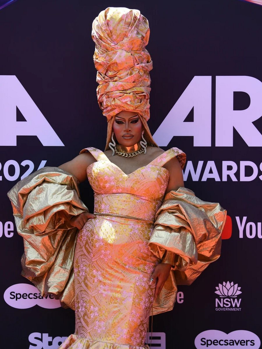 Kween Kong at 2024 ARIA awards.