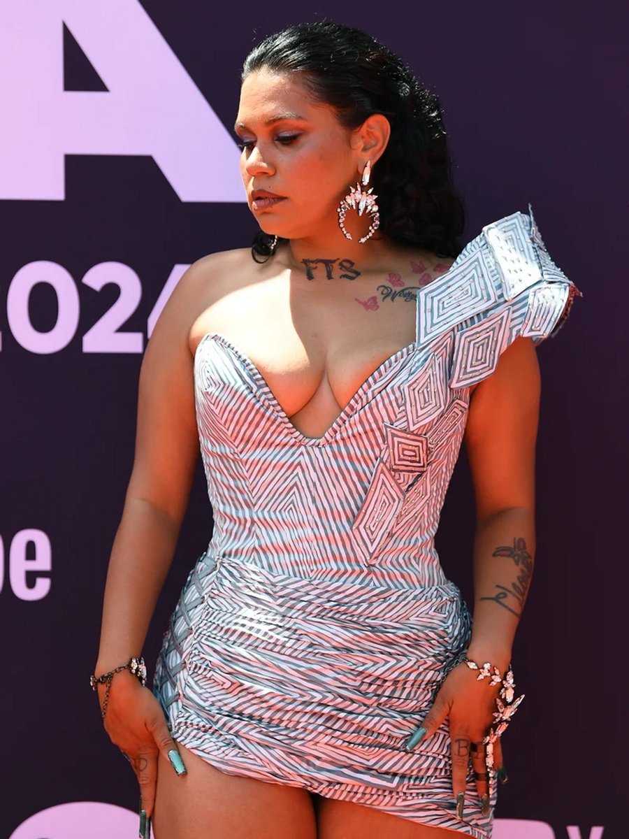 Barkaa at the 2024 ARIA Awards. 