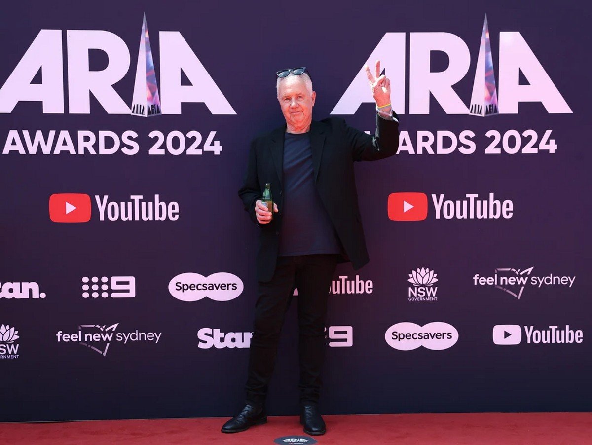 Daryl Braithwaite at the 2024 ARIA awards. 