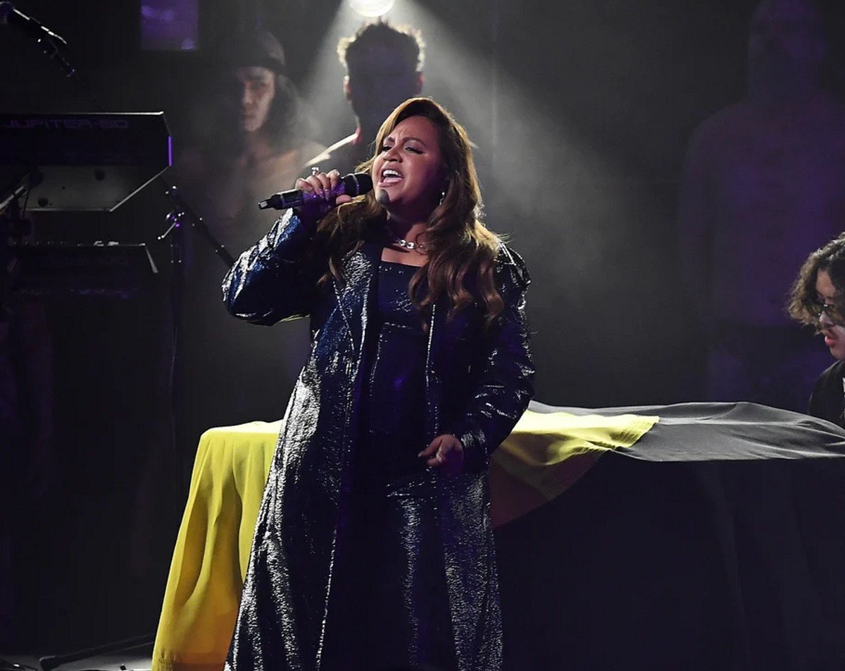 Jessica Mauboy performs at 2024 ARIA Awards