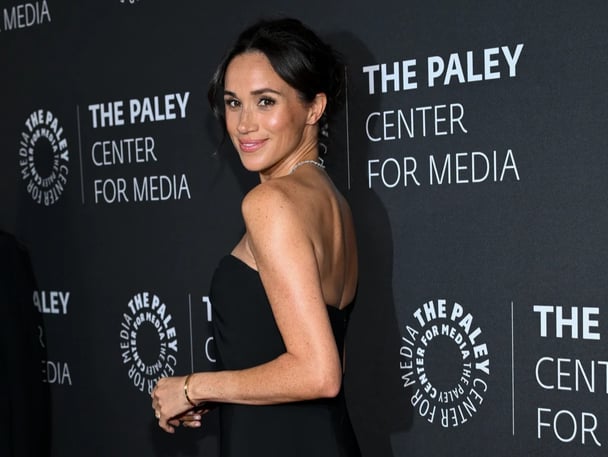 Meghan, Duchess of Sussex at The Paley Gala Honoring Tyler Perry at Beverly Wilshire, A Four Seasons Hotel 