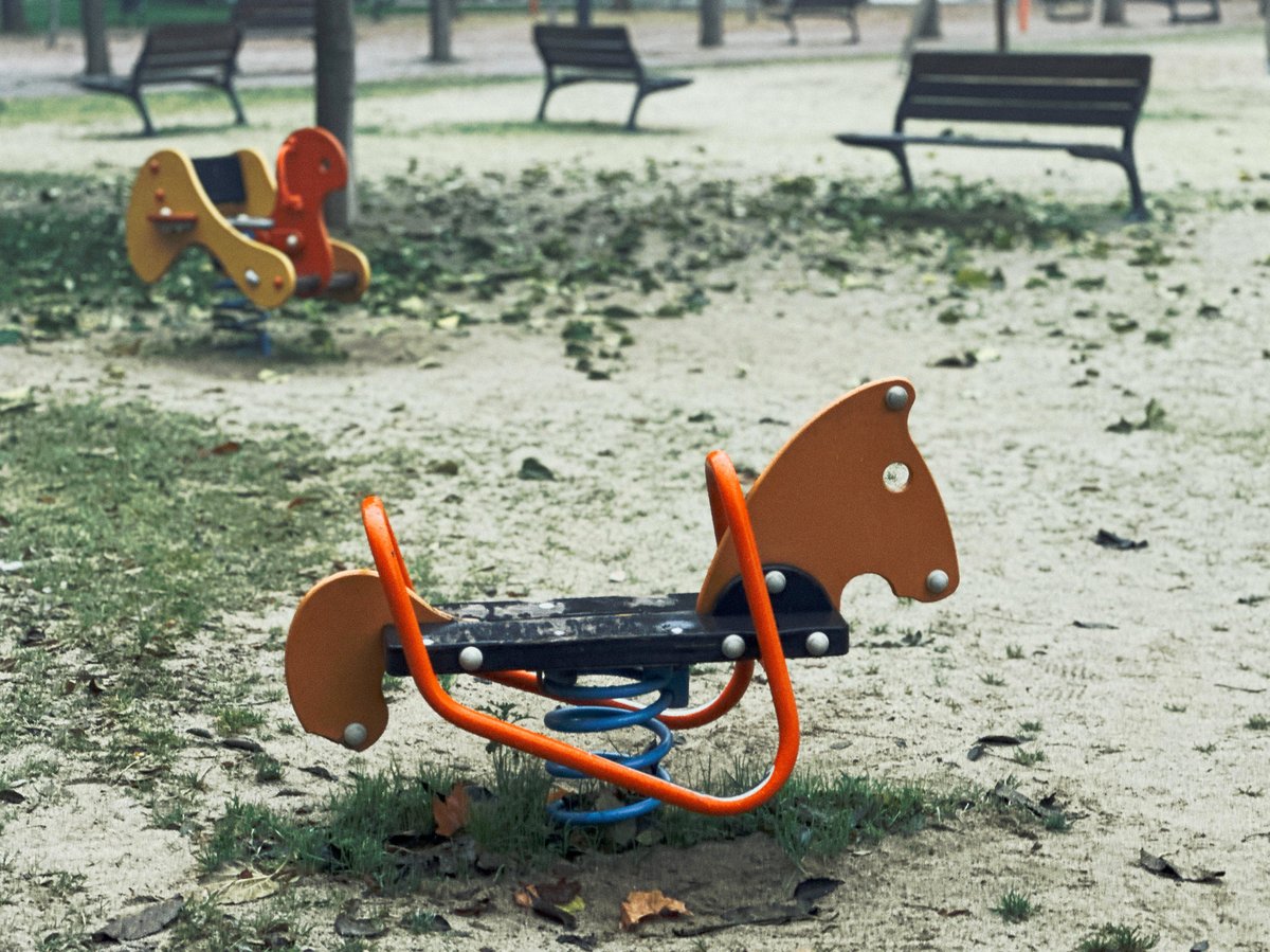 A deserted playground