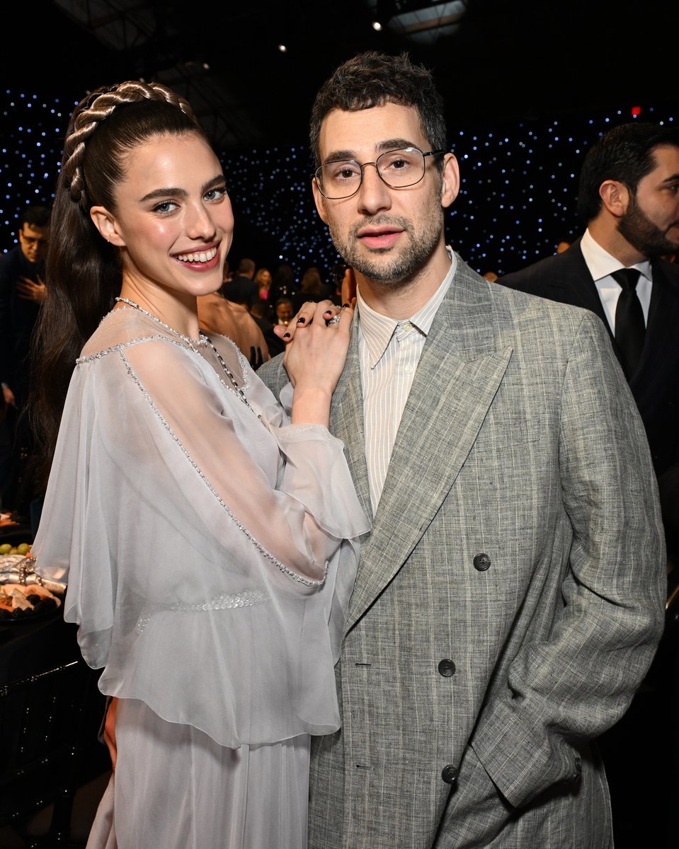Margaret Qualley and Jack Antonoff.