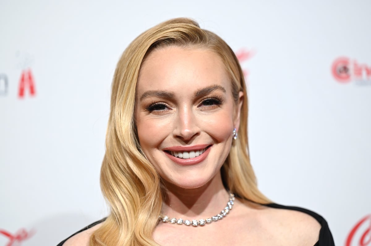 Lindsay Lohan at CinemaCon 2025.