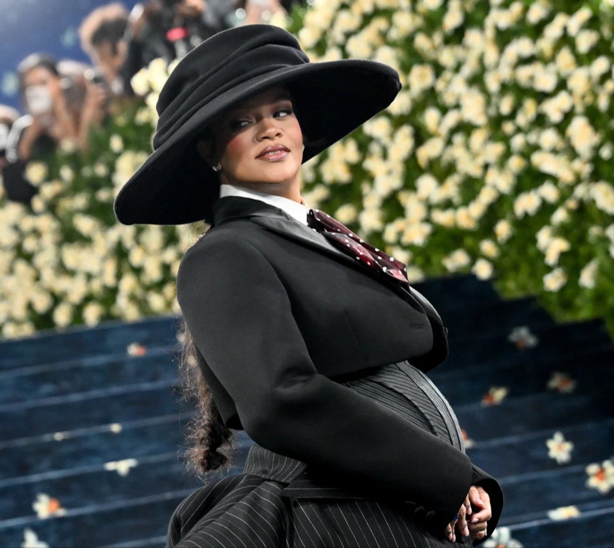 Rihanna aka the queen of the Met Gala.