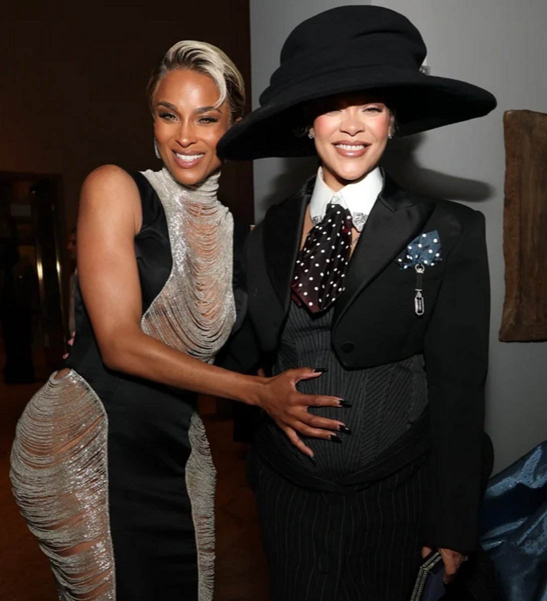 Ciara and Rihanna. 
