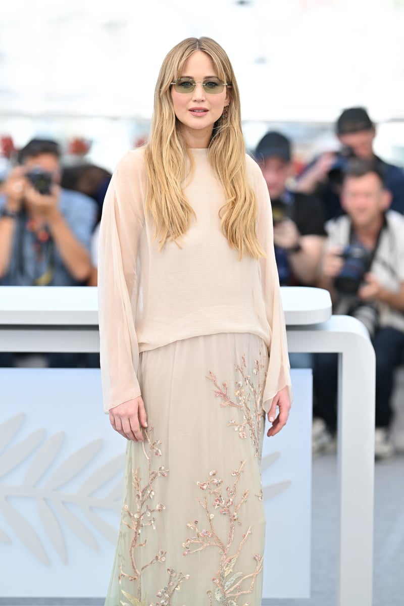 Jennifer Lawrence at the photocall for 'Die, My Love' in Cannes