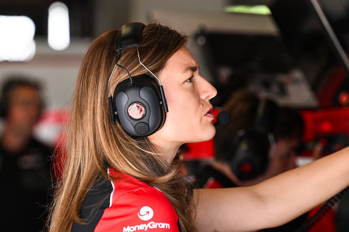 Laura Mueller Race Engineer of Haas F1 