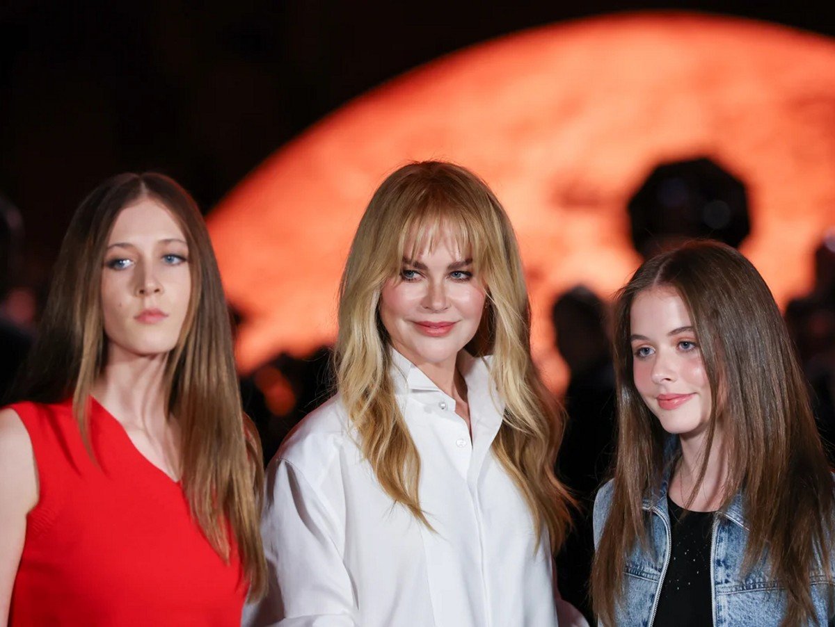 Nicole Kidman and her kids