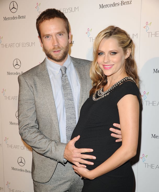 Mark Webber and Teresa Palmer fell in love after meeting on Twitter. Image: Getty. 