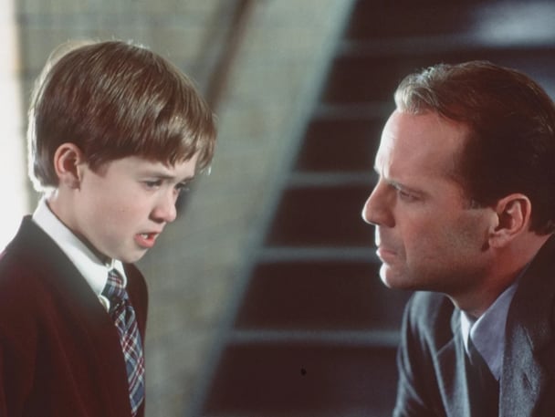 Haley Joel Osment and Bruce Willis