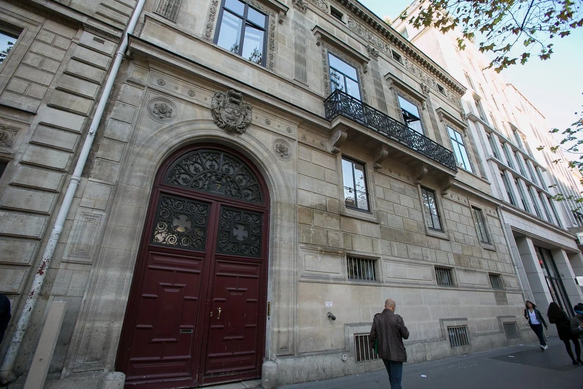 Hôtel de Pourtalès in Paris, France.