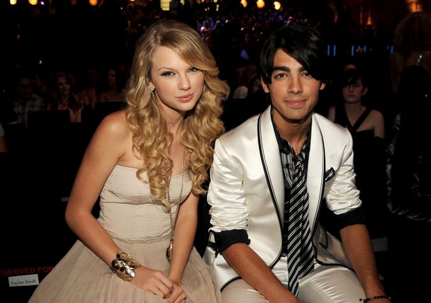 Taylor Swift and Joe Jonas in 2008 when they were dating.