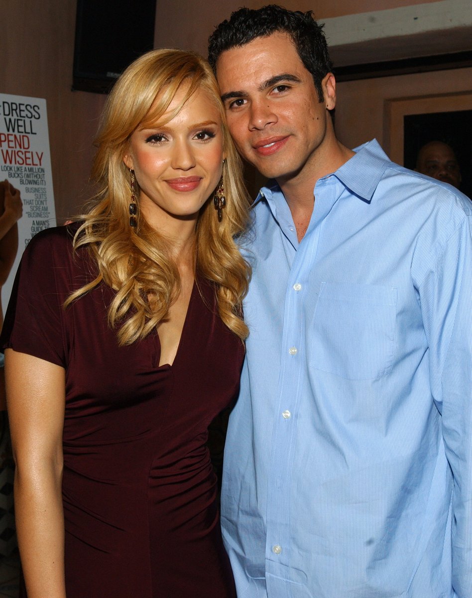 Jessica Alba and Cash Warren in 2005.