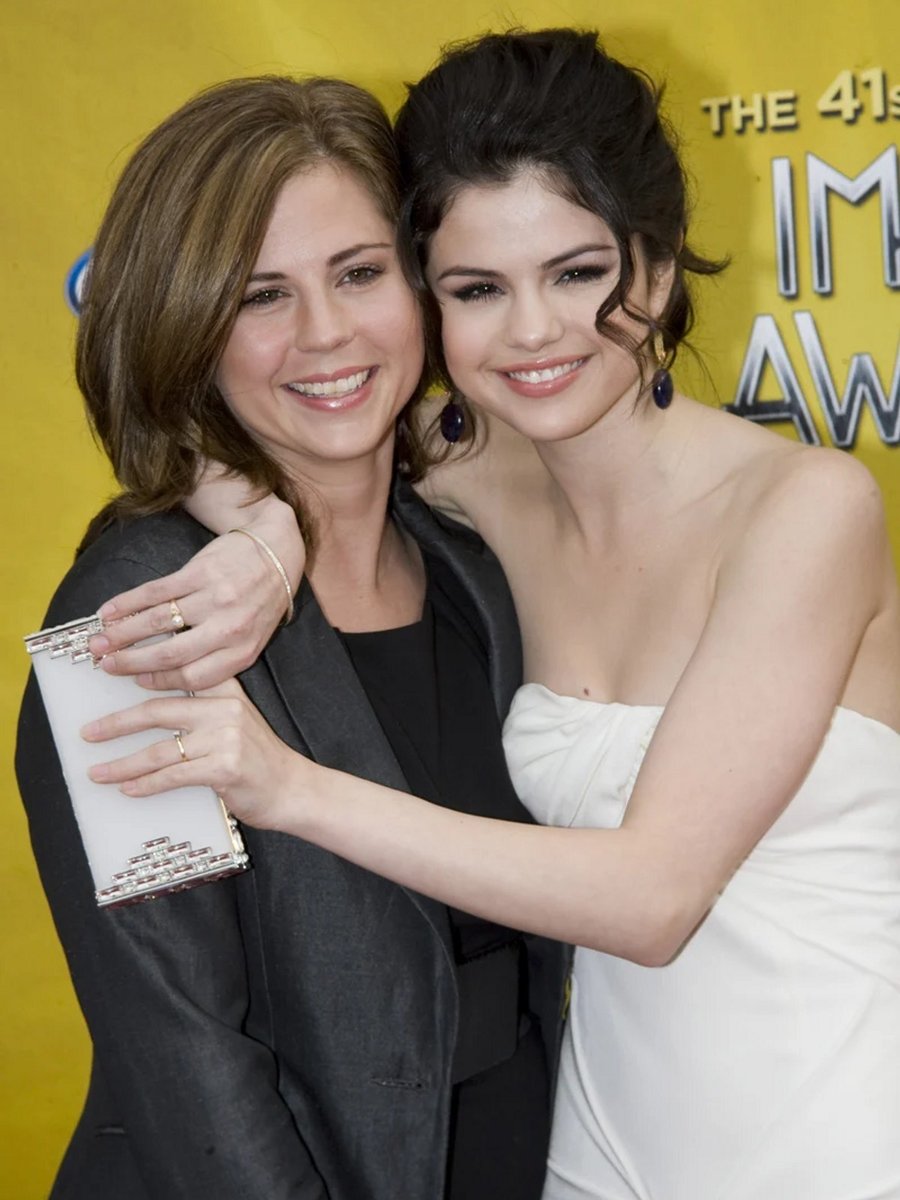 Selena Gomez and her mother