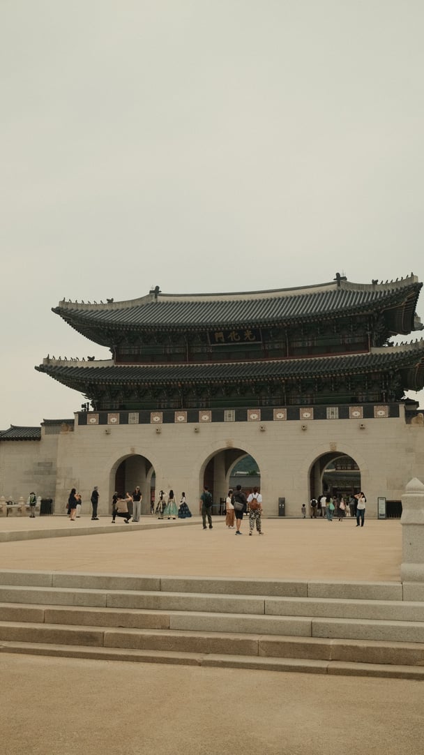 Gyeongbokgung Palace in Seoul South Korea