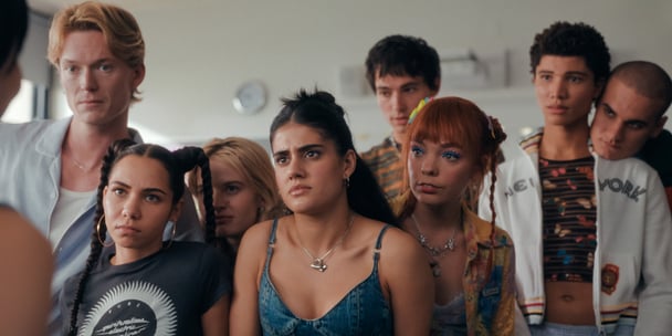 The cast of Heartbreak High netflix series.