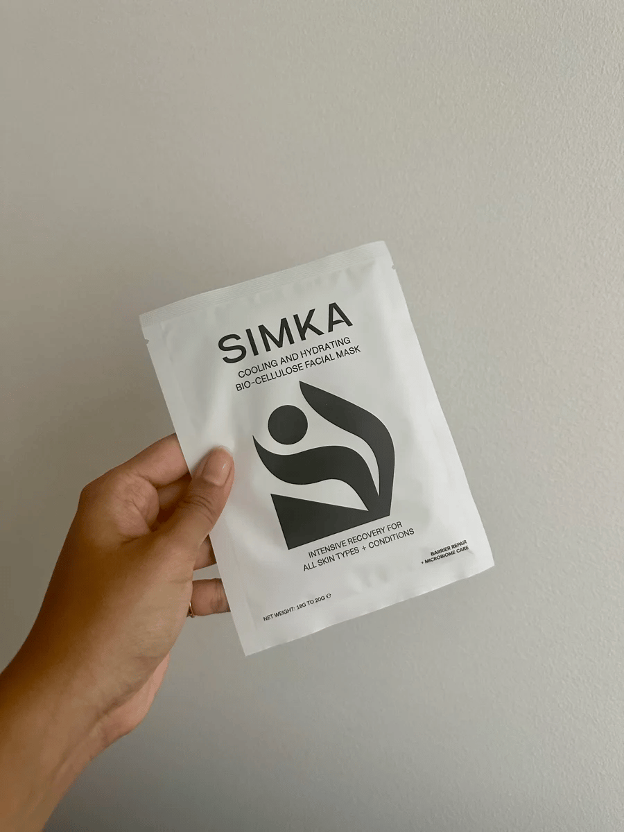  SIMKA Cooling and Hydrating Bio-Cellulose Facial Mask.