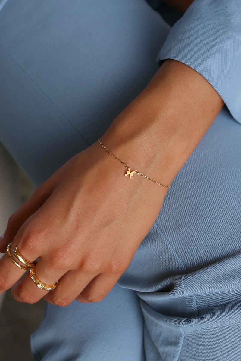 Anastacia - Stainless Steel Zodiac Bracelet.
