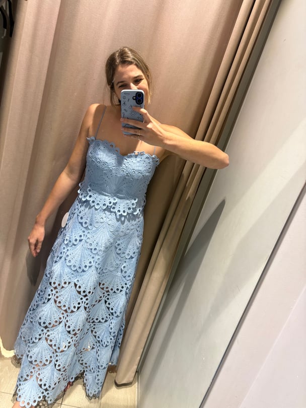 The wedding guest dress that got me compliments.'