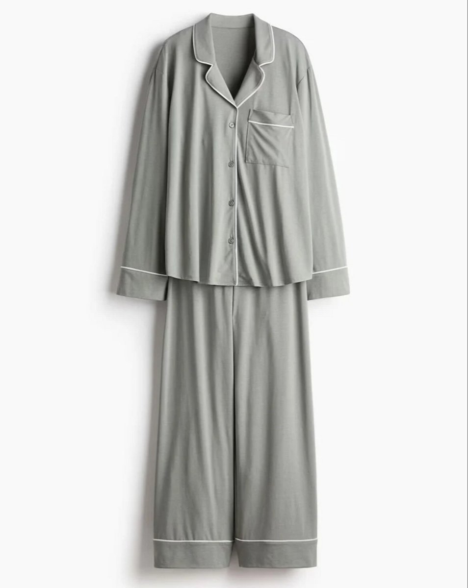 sage green PJ set 