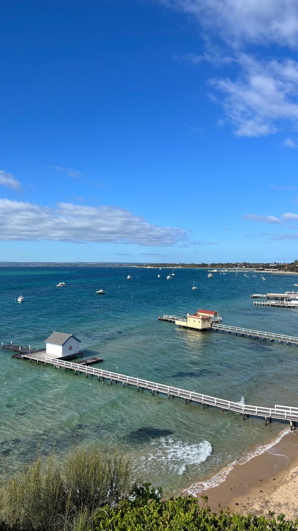 An ocean view in Sorrento, Victoria.