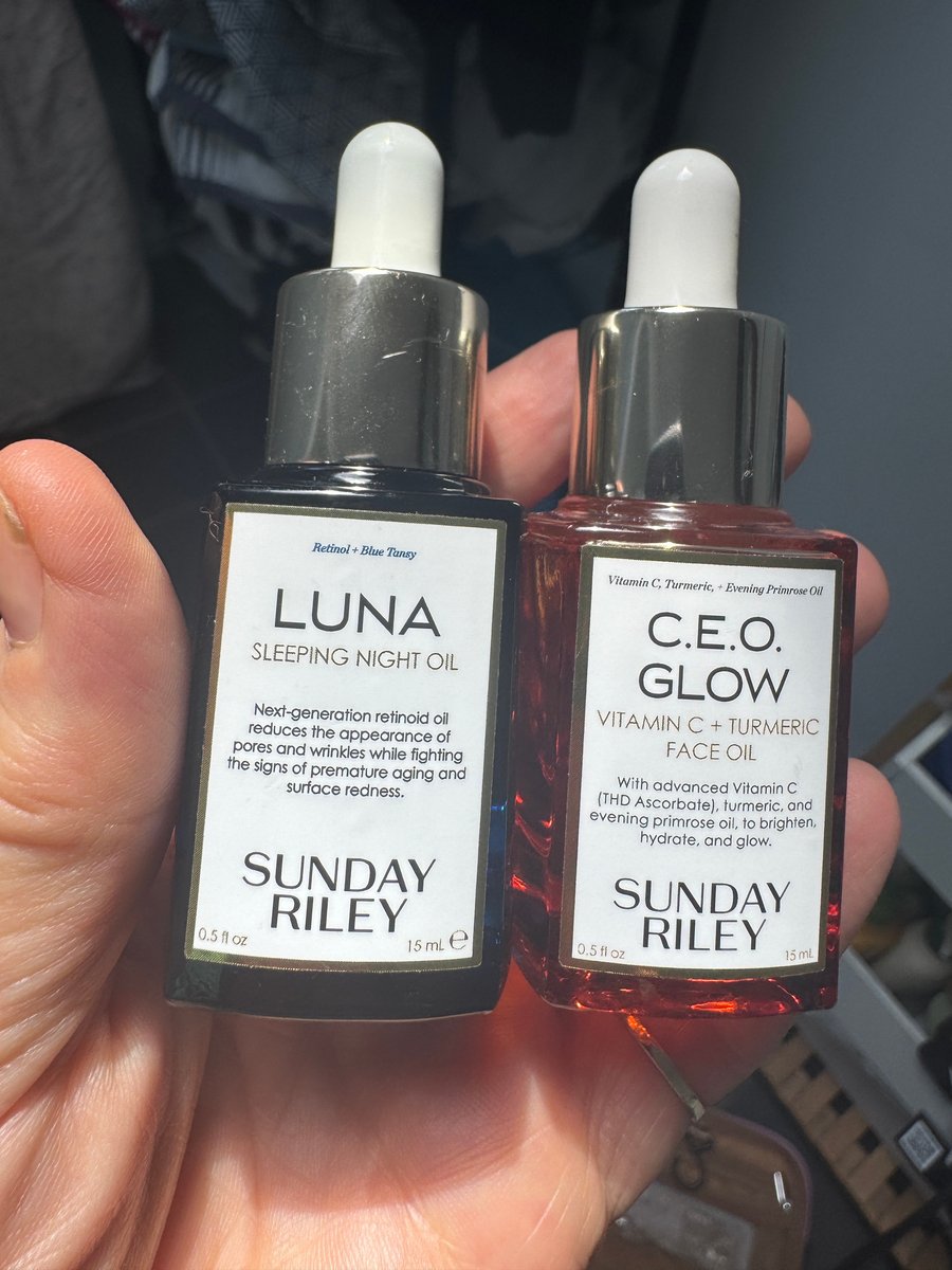 Sunday Riley face oils