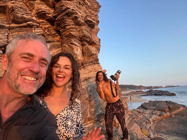 jimmy-mcintosh-lexi-edmondson-at-beach-engaged