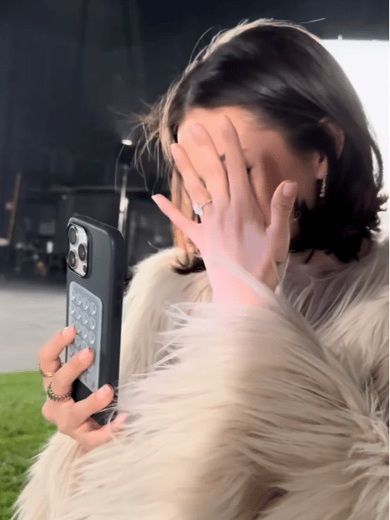 Behind the scenes of Selena Gomez's engagement.