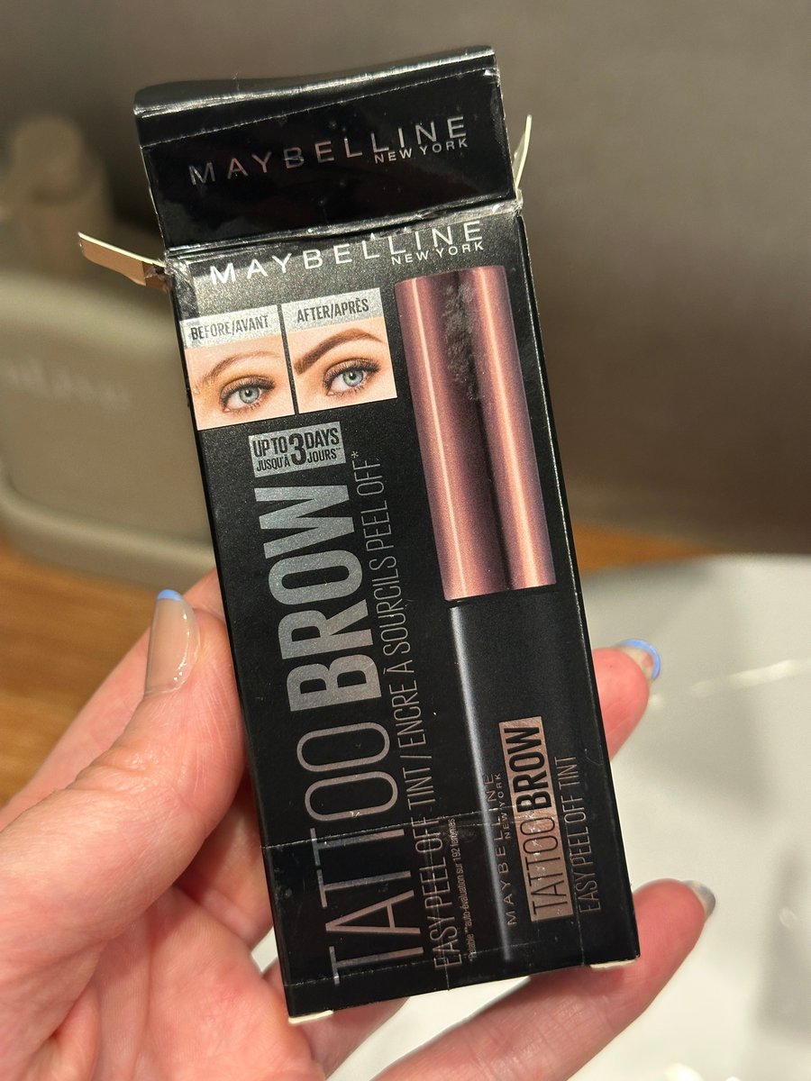 Maybelline Tattoo Brow Peel Off Eyebrow Tint.