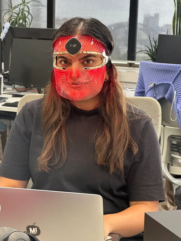 FAQ 202 Smart Silicone LED Face Mask.