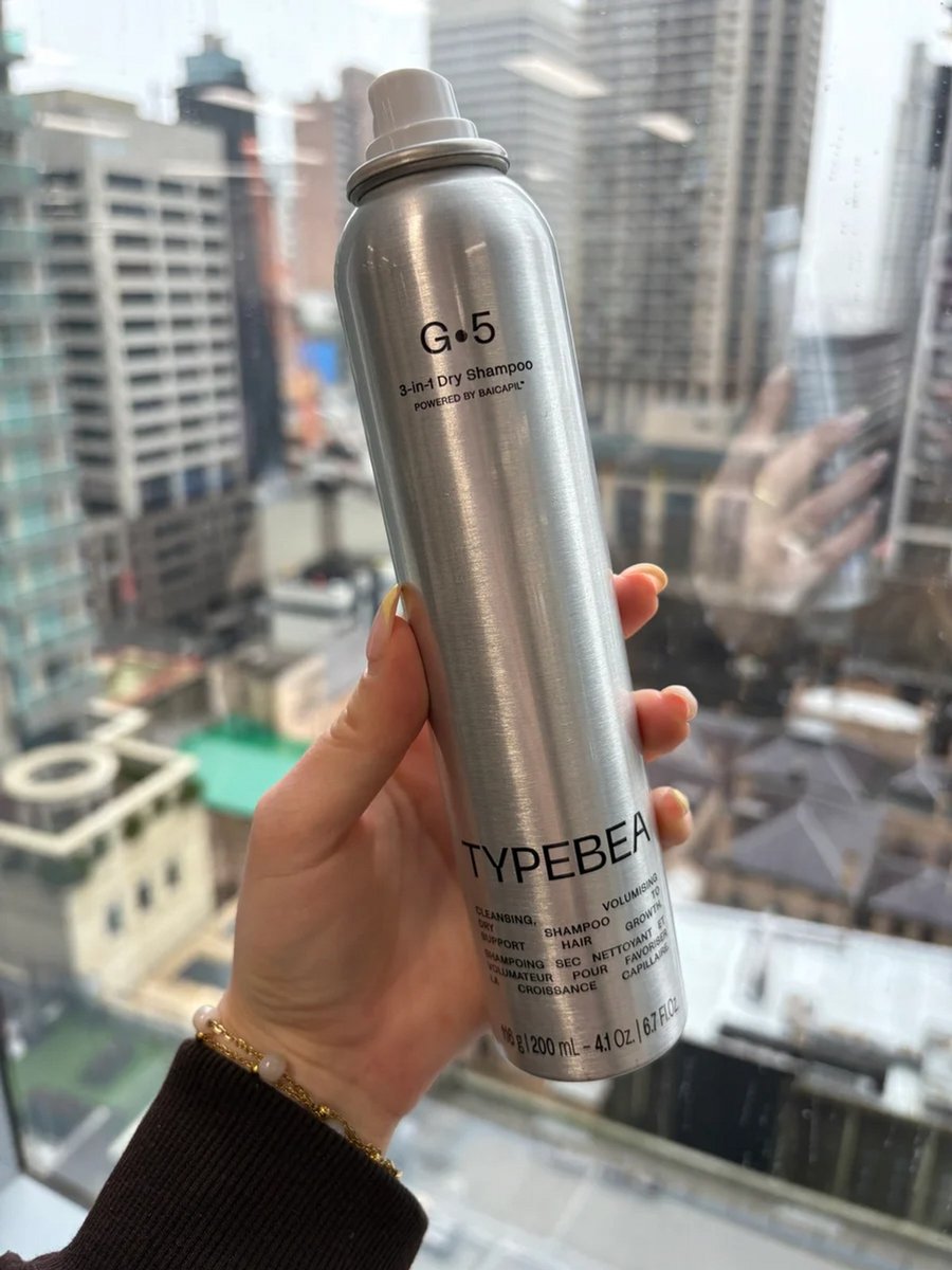 TYPEBEA G.5 3-In-1 Dry Shampoo.