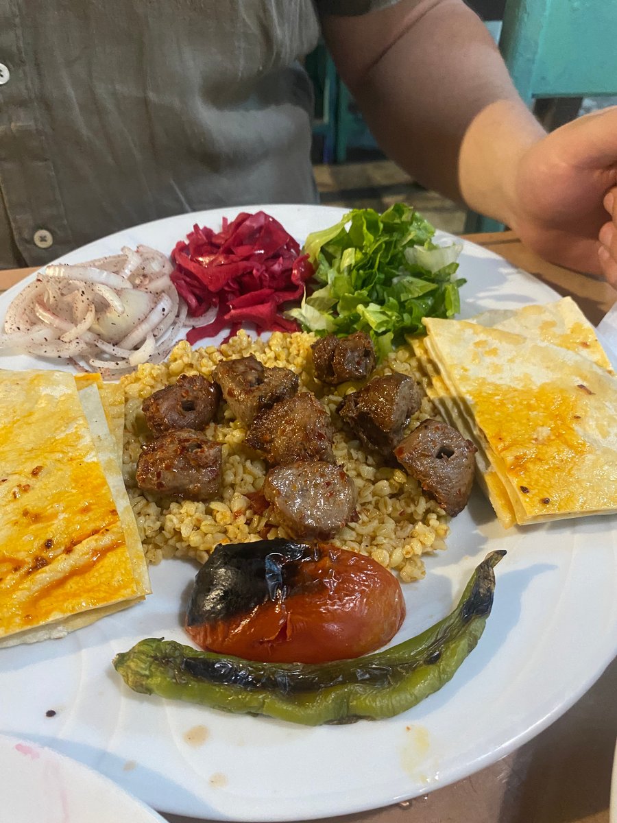 Turkish meal in Bodrum.