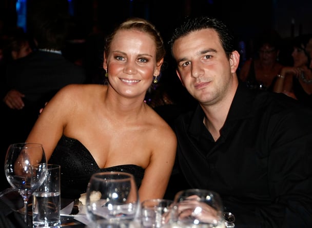 Jelana Dokic and Tin Bikic in 2011.