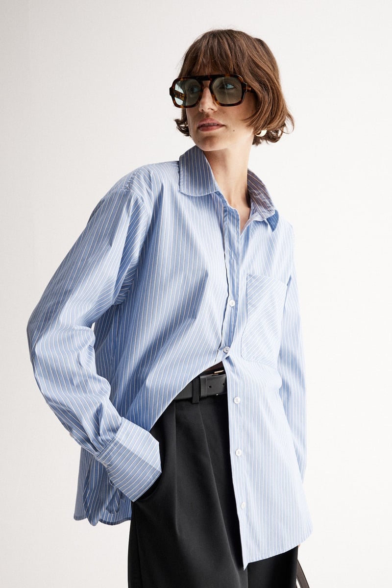 Darcy Shirt Blue Stripe.