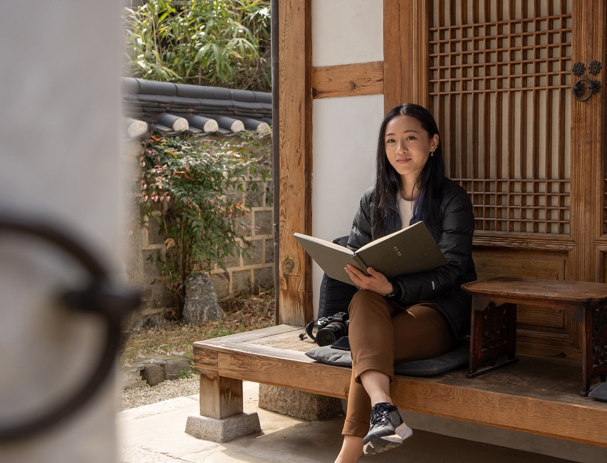 Portrait of Zara Lim in Korea.