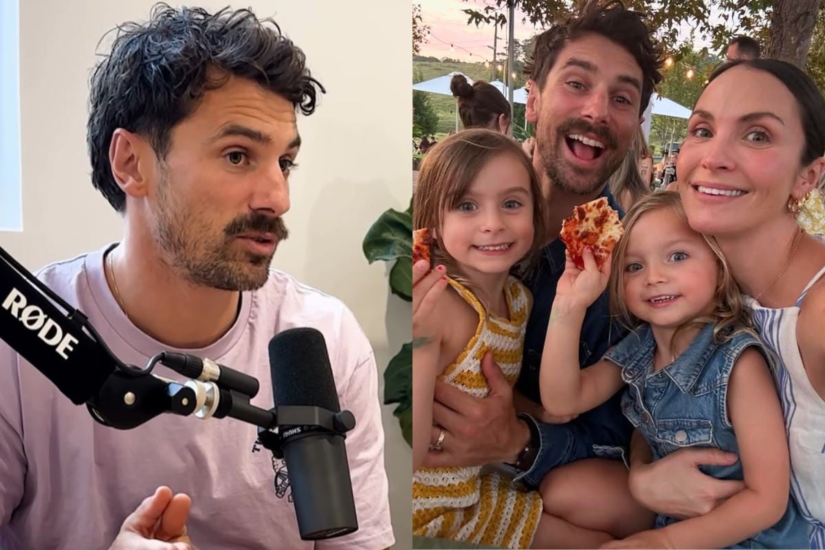 Matty J, Laura and their two children Marlie-May and Lola.
