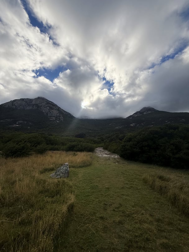 Mount Strzelecki on Flinders Island, Tasmania.