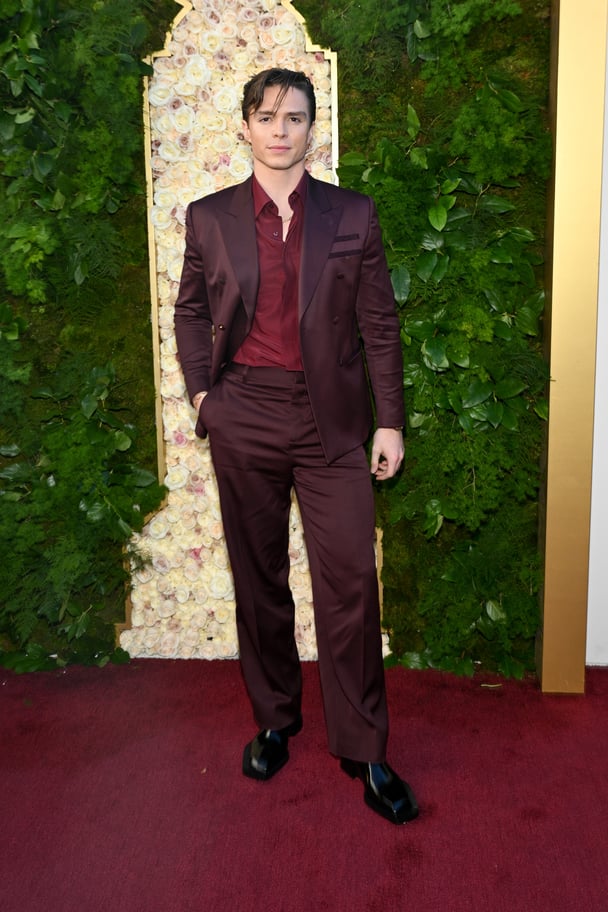 Monster's Nicholas Chavez during the 82nd Annual Golden Globes.