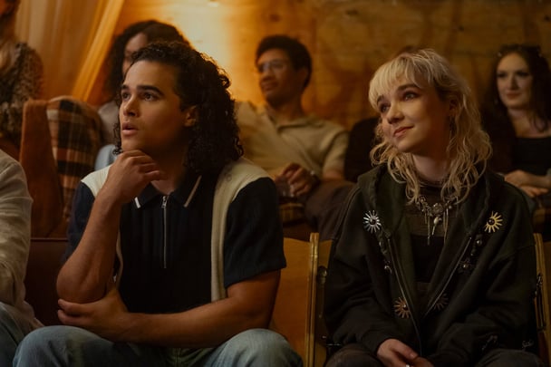 Tucker and Jules in Off Campus