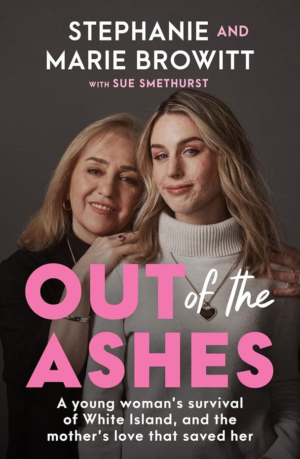 Out of the Ashes, by Stephanie and Marie Browitt book cover
