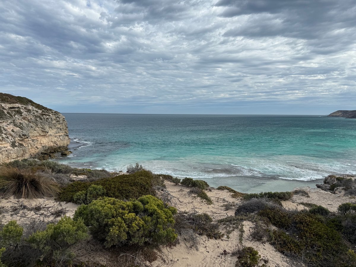The view at Pennington Bay.